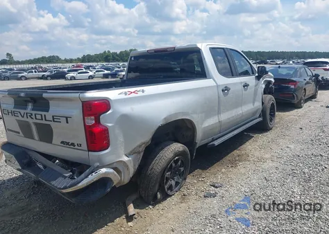 2020 Chevrolet Silverado 1500 4Wd Double Cab Standard Bed Lt z USA, uszkodzony, nr VIN 1GCRYDED9LZ182090